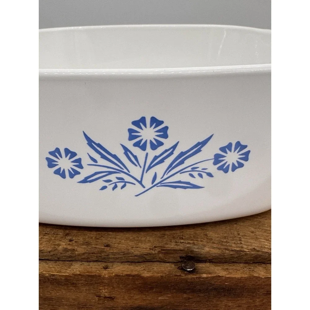 Corning Ware Blue Cornflower 1.5 Qt A-1 1/2-B Dish Vintage Bakeware‎